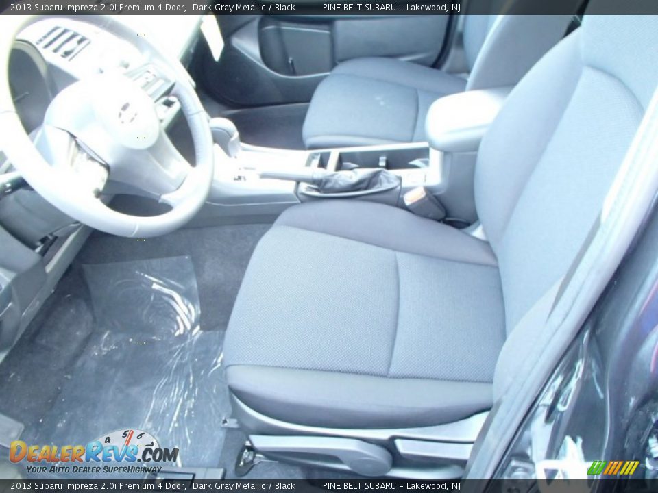 2013 Subaru Impreza 2.0i Premium 4 Door Dark Gray Metallic / Black Photo #4