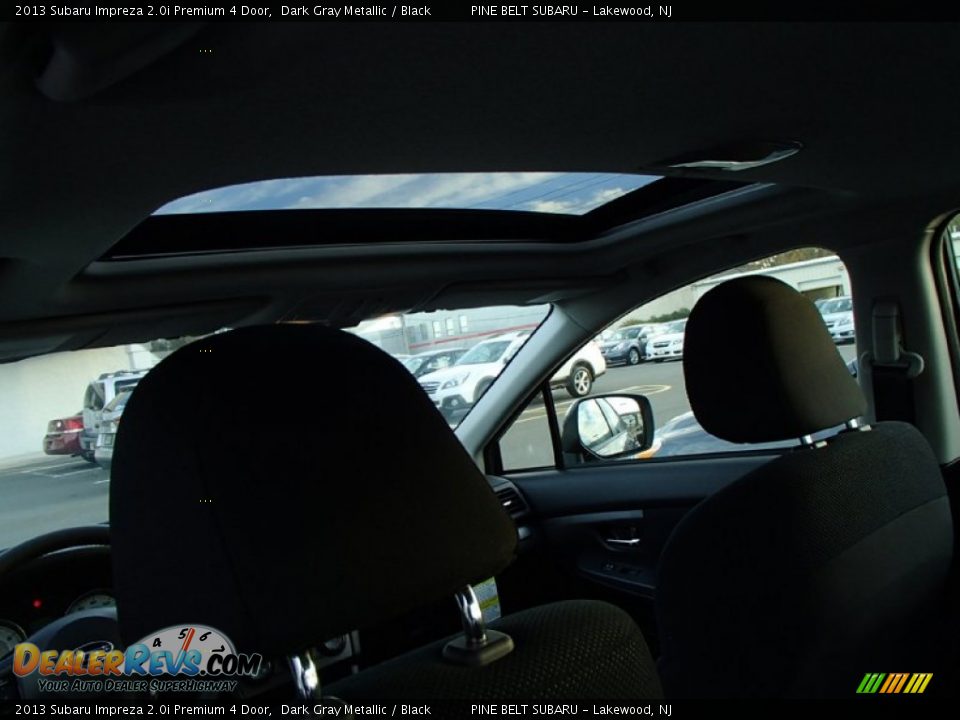 2013 Subaru Impreza 2.0i Premium 4 Door Dark Gray Metallic / Black Photo #5