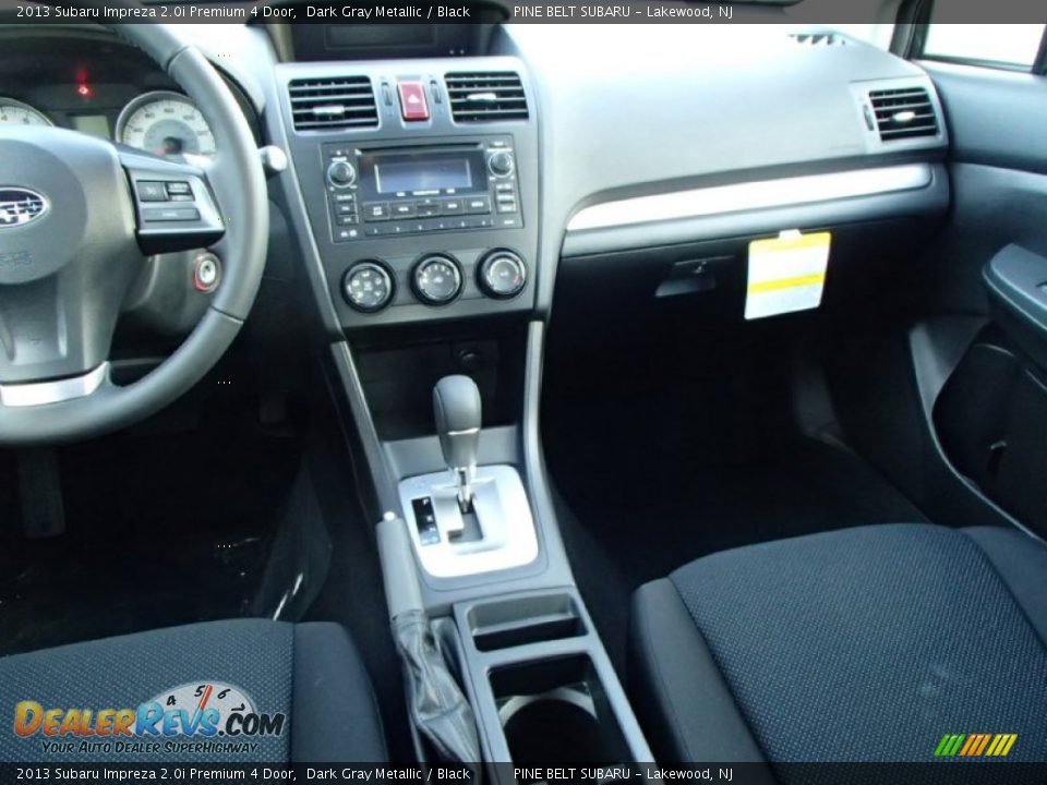 2013 Subaru Impreza 2.0i Premium 4 Door Dark Gray Metallic / Black Photo #6