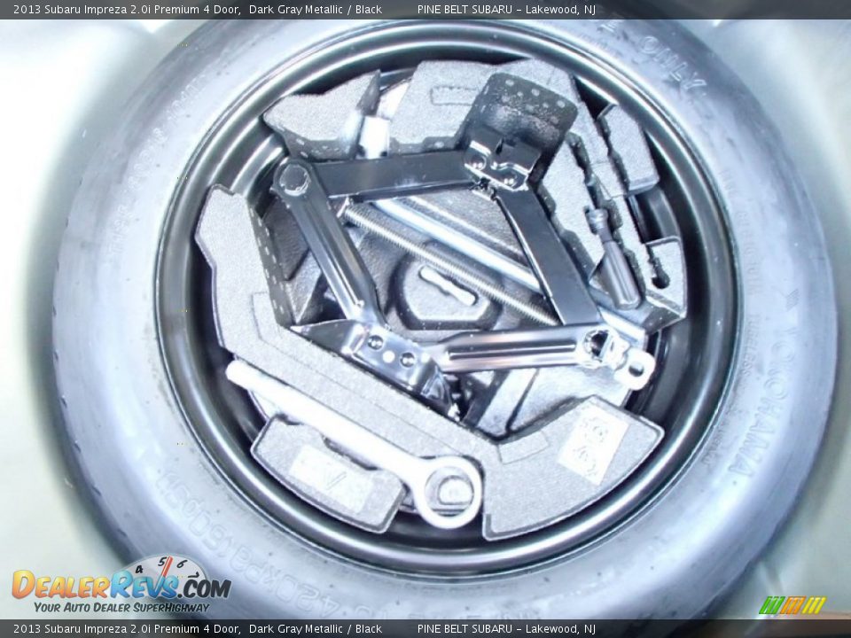 2013 Subaru Impreza 2.0i Premium 4 Door Dark Gray Metallic / Black Photo #10