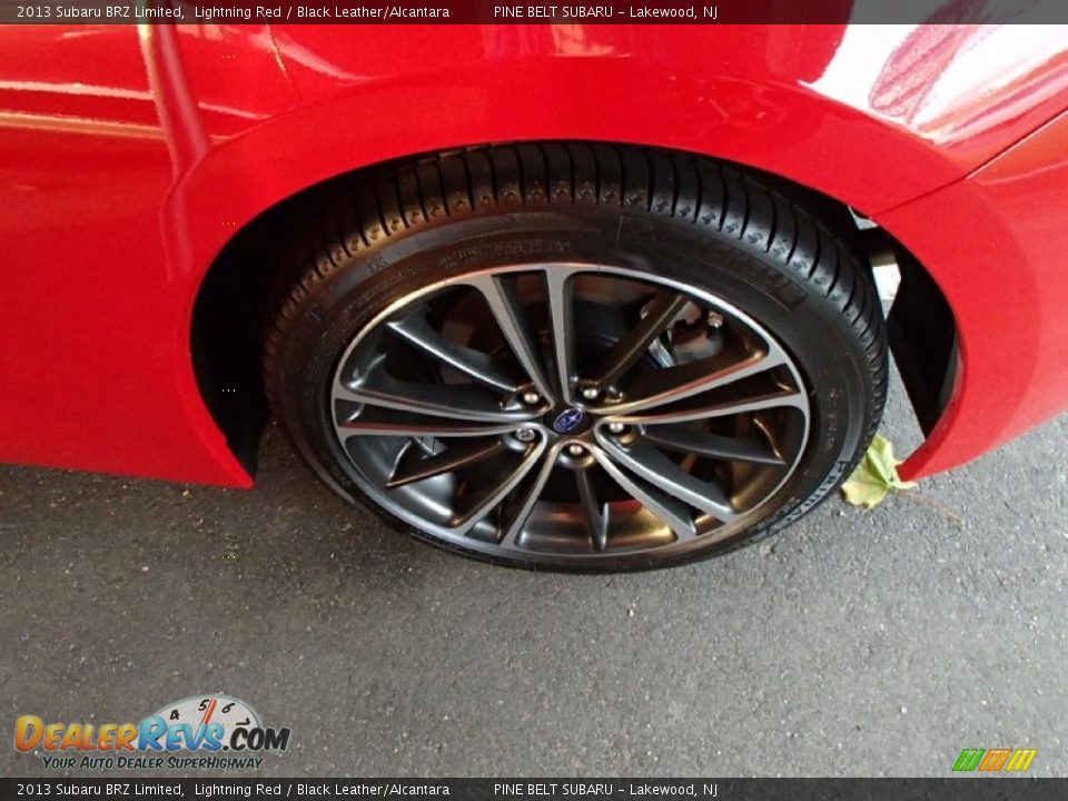 2013 Subaru BRZ Limited Lightning Red / Black Leather/Alcantara Photo #3