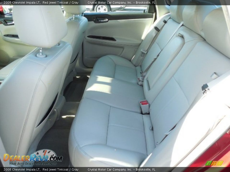 2008 Chevrolet Impala LT Red Jewel Tintcoat / Gray Photo #5