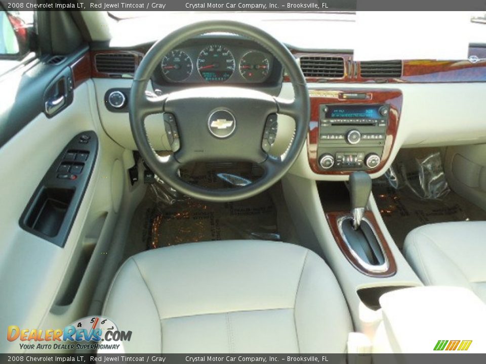 2008 Chevrolet Impala LT Red Jewel Tintcoat / Gray Photo #6