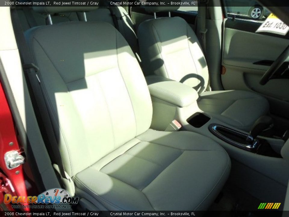 2008 Chevrolet Impala LT Red Jewel Tintcoat / Gray Photo #12