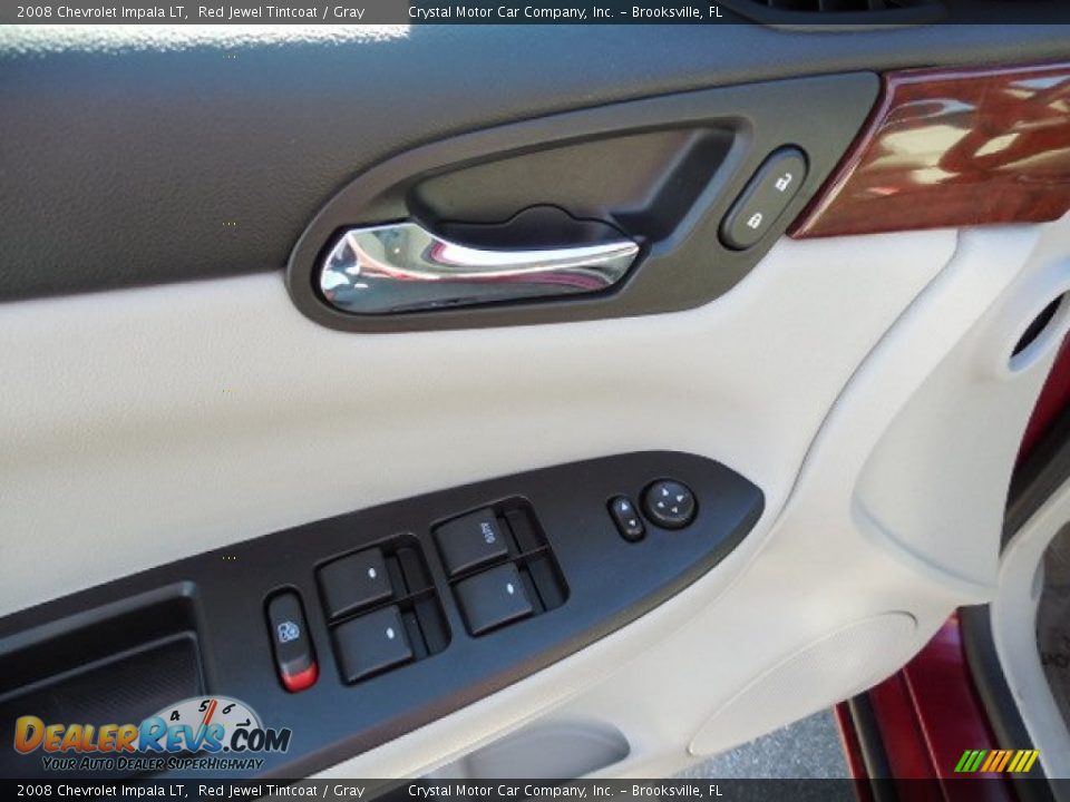 2008 Chevrolet Impala LT Red Jewel Tintcoat / Gray Photo #17