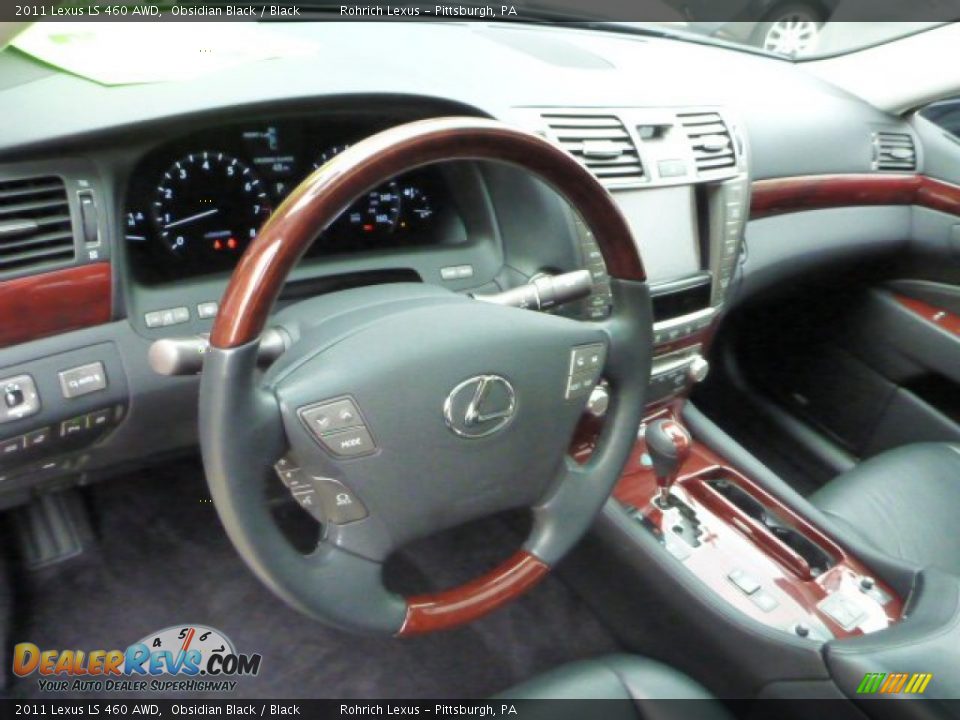 Dashboard of 2011 Lexus LS 460 AWD Photo #6