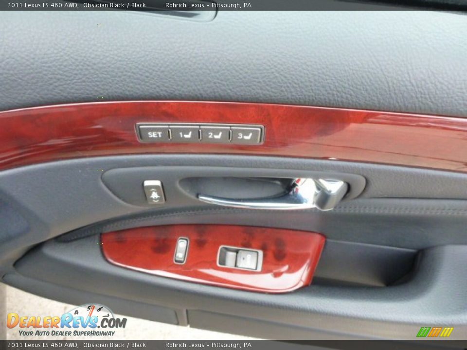 2011 Lexus LS 460 AWD Obsidian Black / Black Photo #13