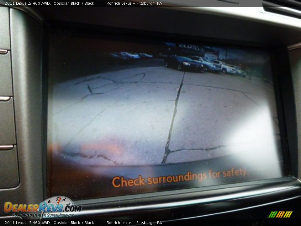 2011 Lexus LS 460 AWD Obsidian Black / Black Photo #18