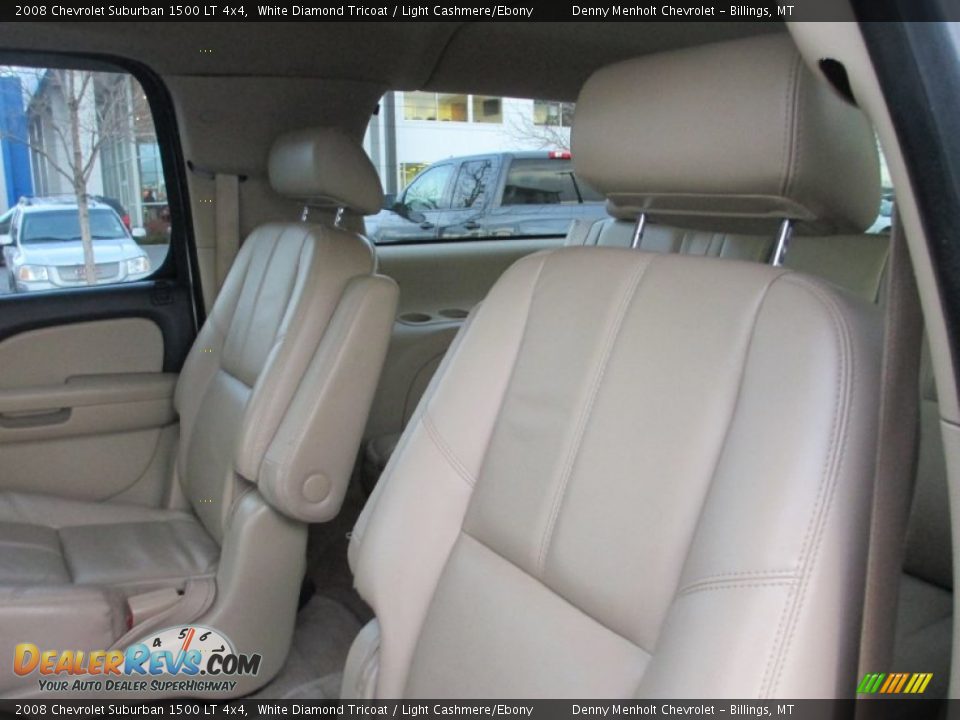 2008 Chevrolet Suburban 1500 LT 4x4 White Diamond Tricoat / Light Cashmere/Ebony Photo #9