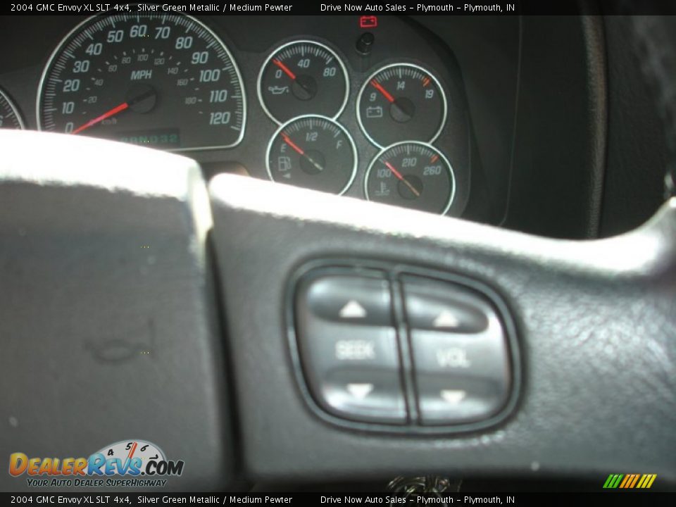 2004 GMC Envoy XL SLT 4x4 Silver Green Metallic / Medium Pewter Photo #11