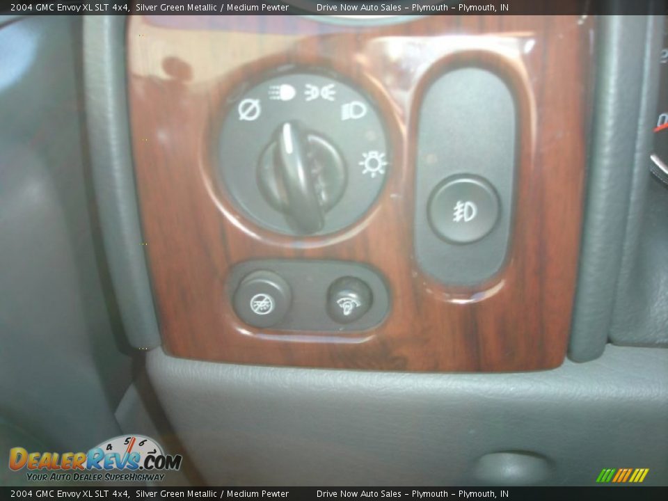 2004 GMC Envoy XL SLT 4x4 Silver Green Metallic / Medium Pewter Photo #12