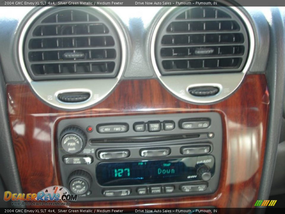 2004 GMC Envoy XL SLT 4x4 Silver Green Metallic / Medium Pewter Photo #13