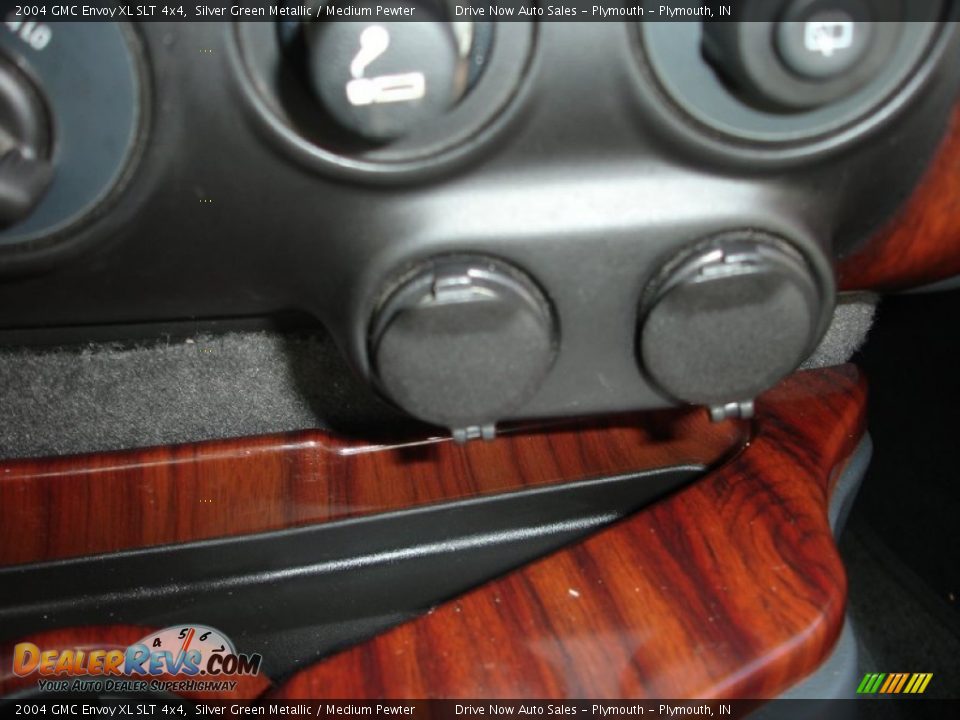 2004 GMC Envoy XL SLT 4x4 Silver Green Metallic / Medium Pewter Photo #15