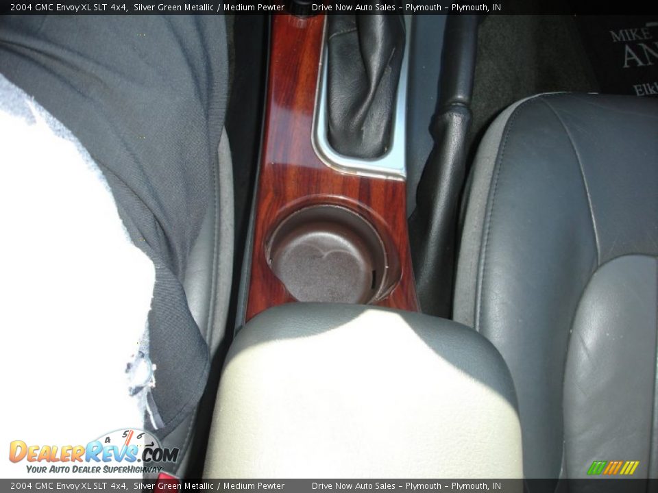 2004 GMC Envoy XL SLT 4x4 Silver Green Metallic / Medium Pewter Photo #17