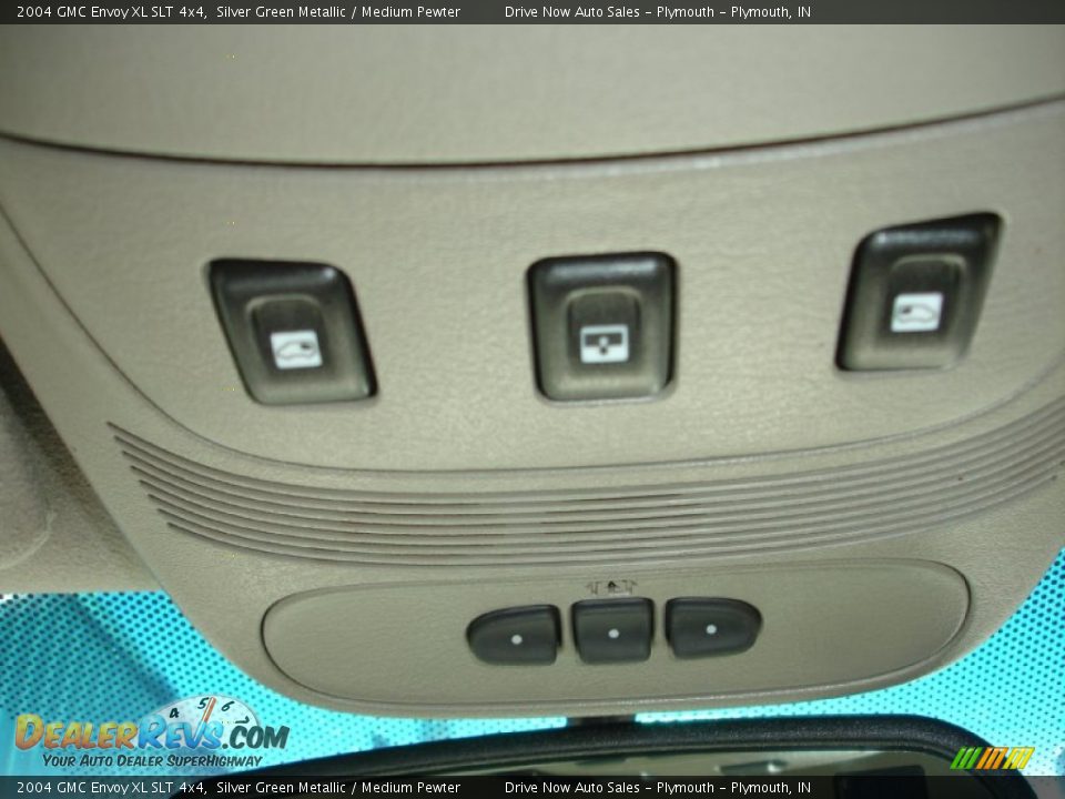 2004 GMC Envoy XL SLT 4x4 Silver Green Metallic / Medium Pewter Photo #19