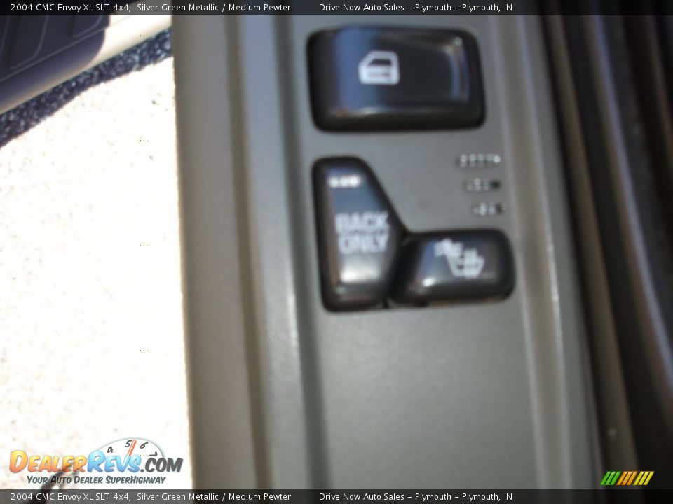 2004 GMC Envoy XL SLT 4x4 Silver Green Metallic / Medium Pewter Photo #24
