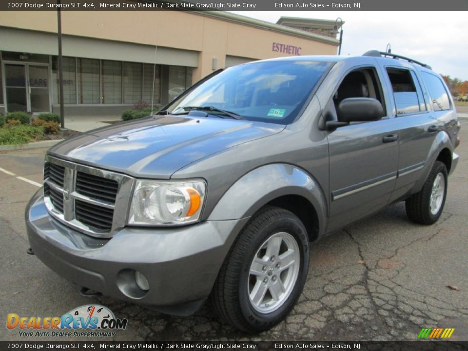 2007 Dodge Durango SLT 4x4 Mineral Gray Metallic / Dark Slate Gray/Light Slate Gray Photo #2