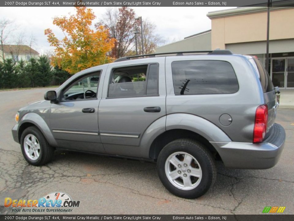 2007 Dodge Durango SLT 4x4 Mineral Gray Metallic / Dark Slate Gray/Light Slate Gray Photo #4