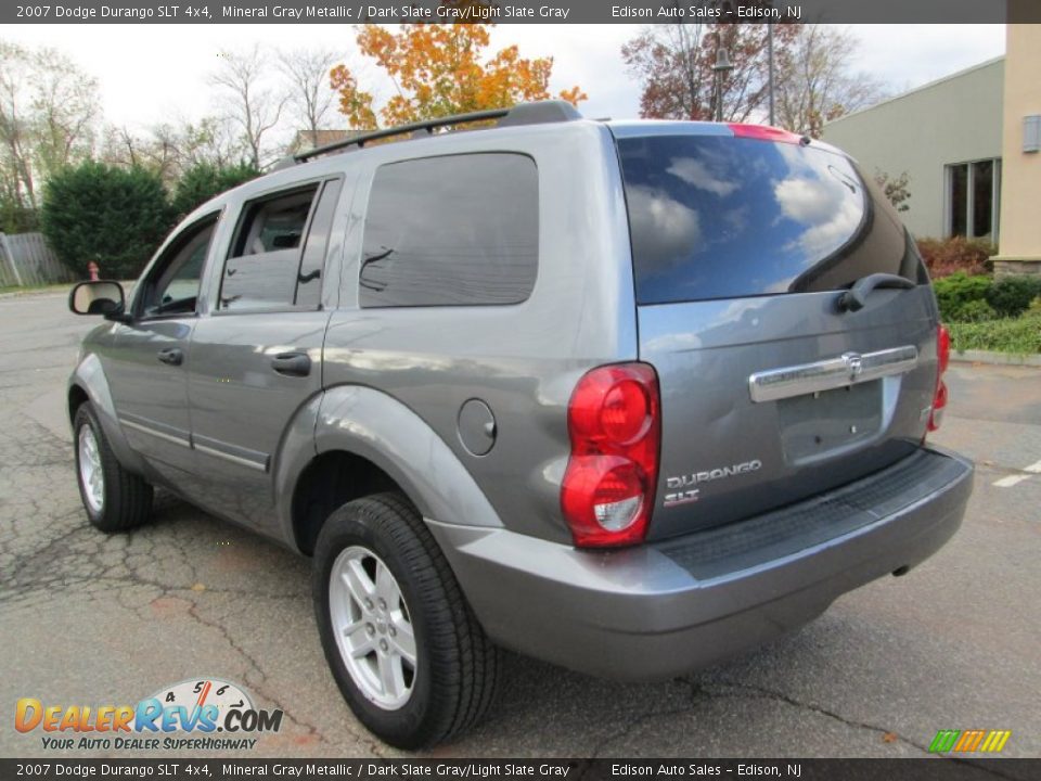 2007 Dodge Durango SLT 4x4 Mineral Gray Metallic / Dark Slate Gray/Light Slate Gray Photo #5