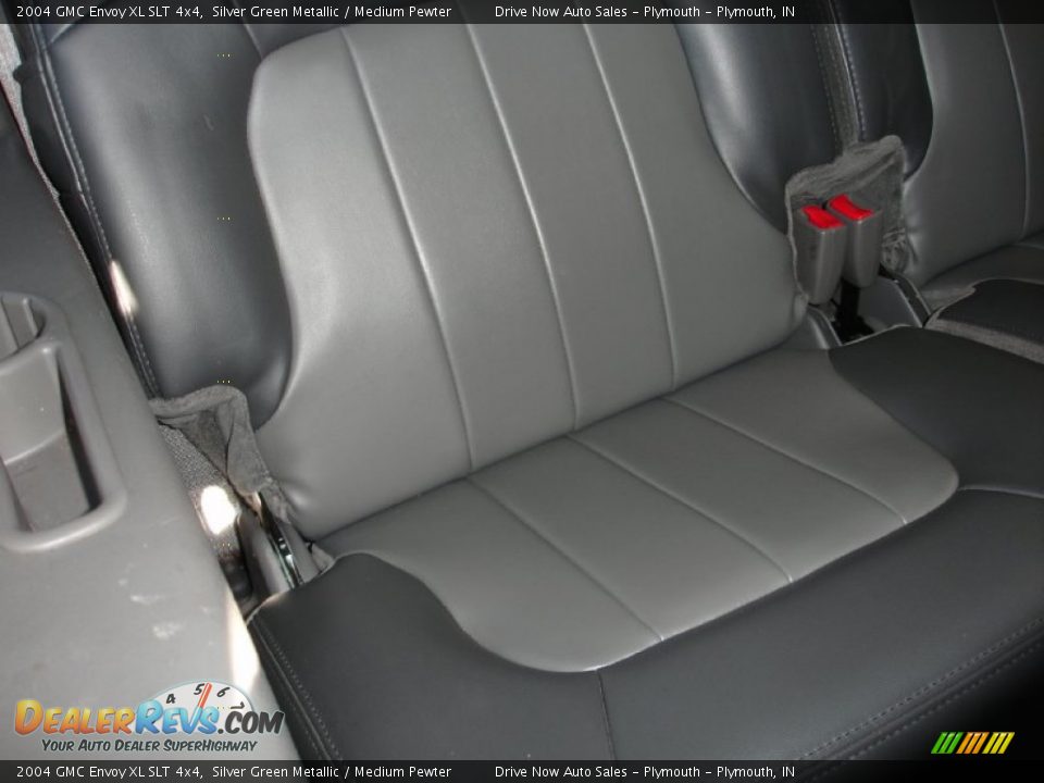 2004 GMC Envoy XL SLT 4x4 Silver Green Metallic / Medium Pewter Photo #28