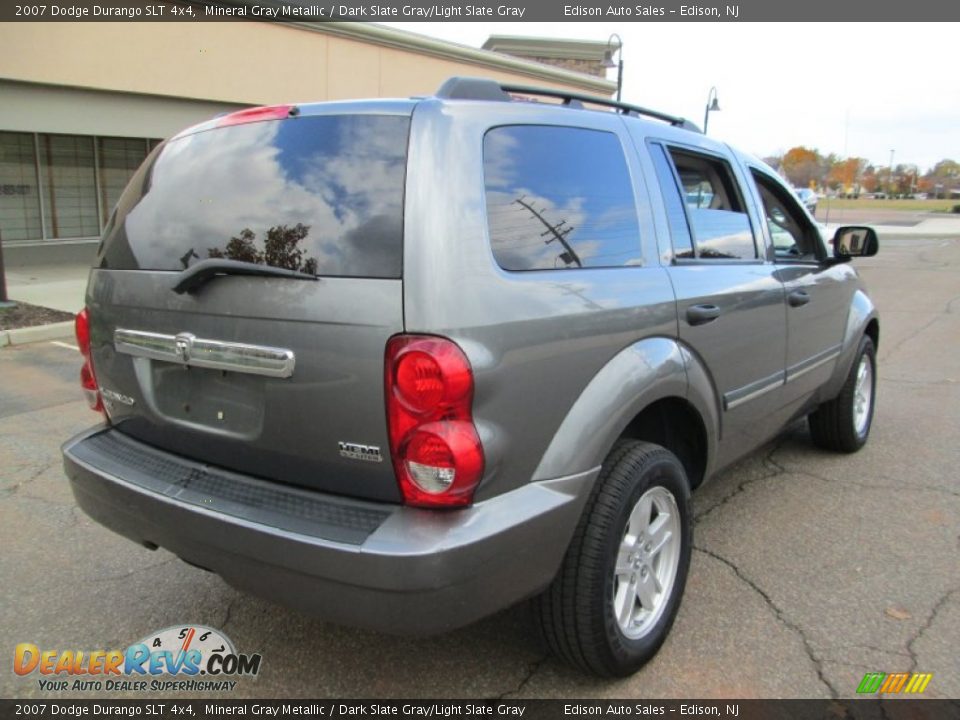 2007 Dodge Durango SLT 4x4 Mineral Gray Metallic / Dark Slate Gray/Light Slate Gray Photo #7