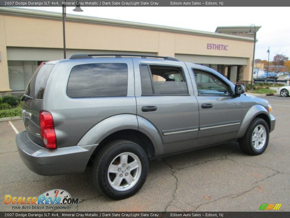 2007 Dodge Durango SLT 4x4 Mineral Gray Metallic / Dark Slate Gray/Light Slate Gray Photo #8