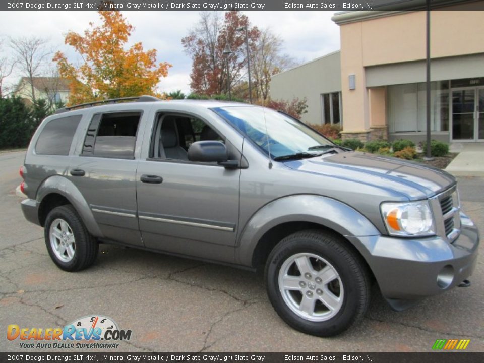 2007 Dodge Durango SLT 4x4 Mineral Gray Metallic / Dark Slate Gray/Light Slate Gray Photo #10