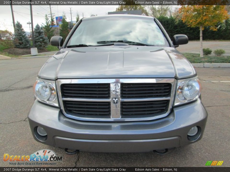 2007 Dodge Durango SLT 4x4 Mineral Gray Metallic / Dark Slate Gray/Light Slate Gray Photo #12