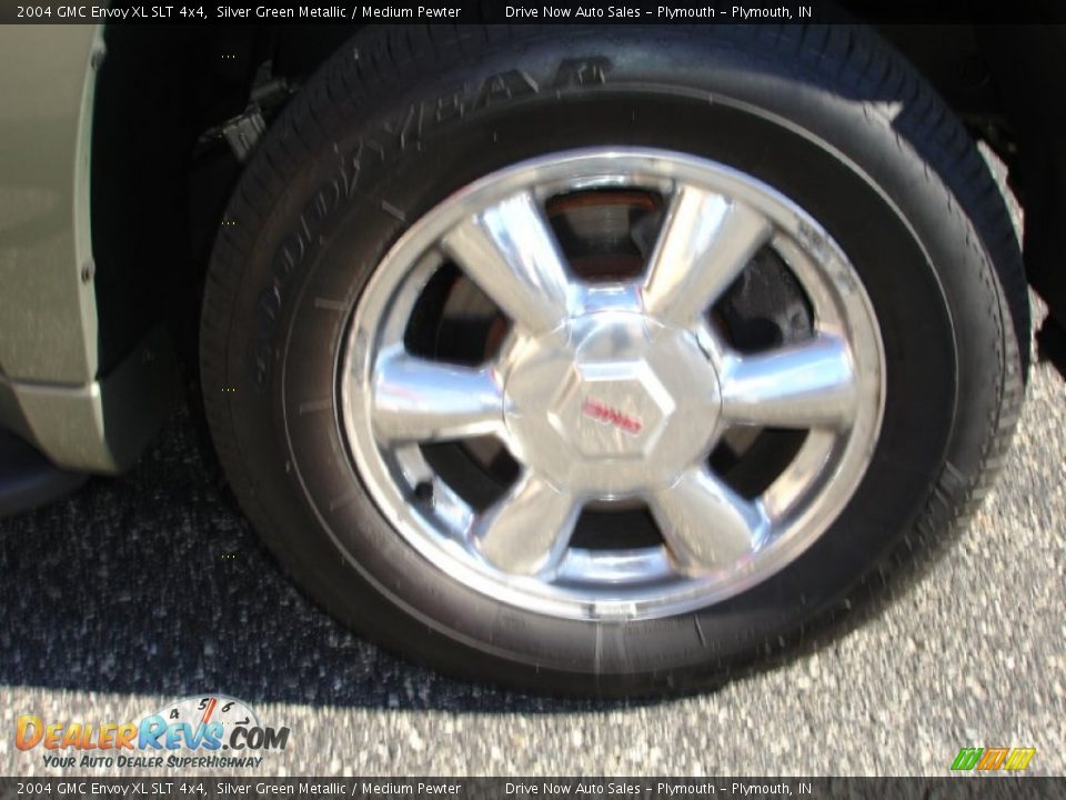 2004 GMC Envoy XL SLT 4x4 Silver Green Metallic / Medium Pewter Photo #35