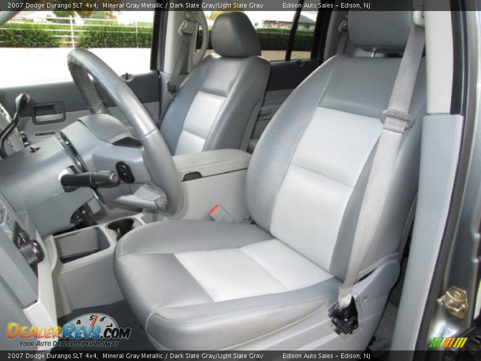 2007 Dodge Durango SLT 4x4 Mineral Gray Metallic / Dark Slate Gray/Light Slate Gray Photo #13