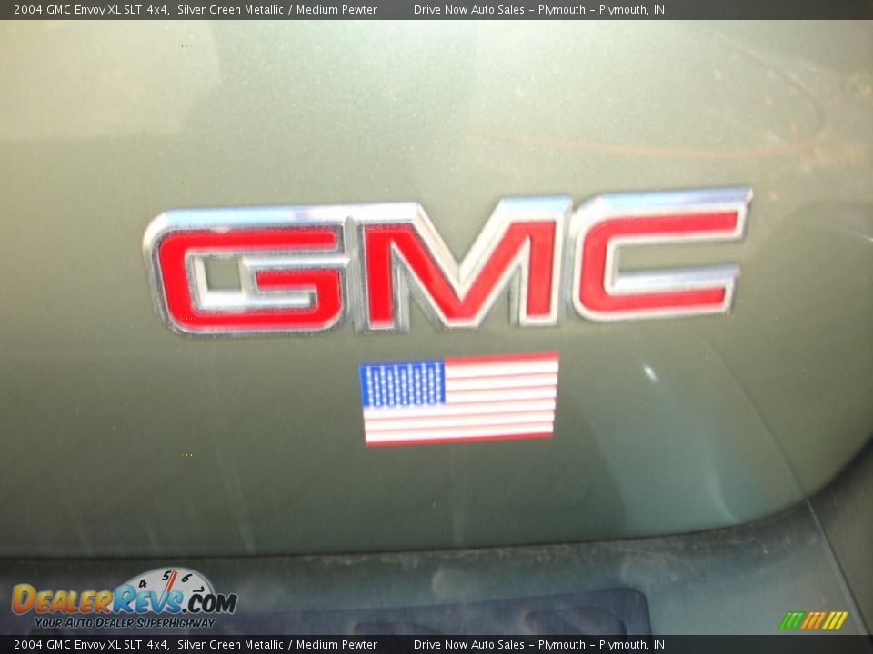 2004 GMC Envoy XL SLT 4x4 Silver Green Metallic / Medium Pewter Photo #36