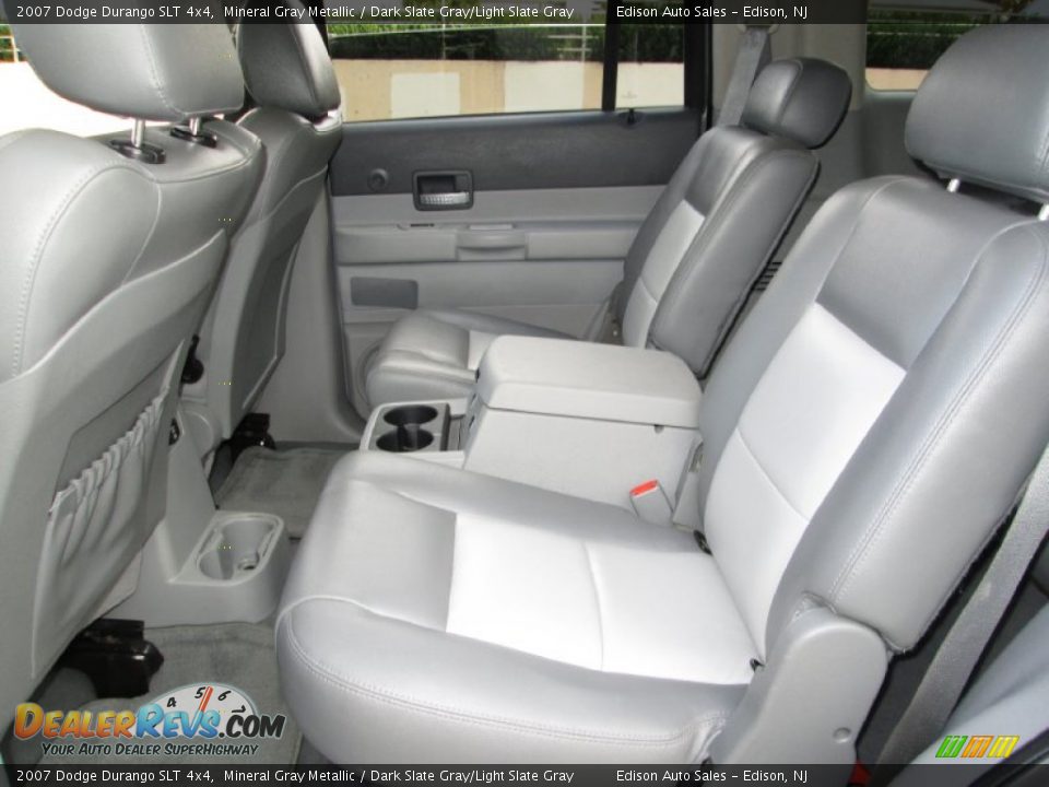 2007 Dodge Durango SLT 4x4 Mineral Gray Metallic / Dark Slate Gray/Light Slate Gray Photo #17