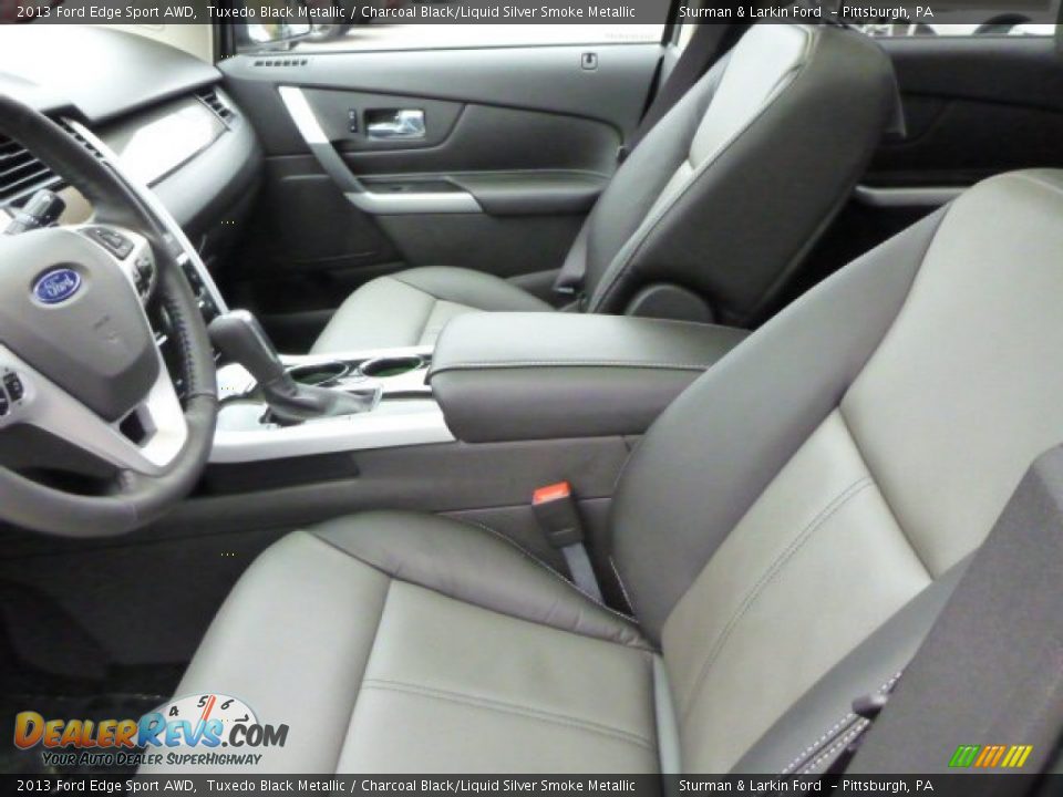 Front Seat of 2013 Ford Edge Sport AWD Photo #8