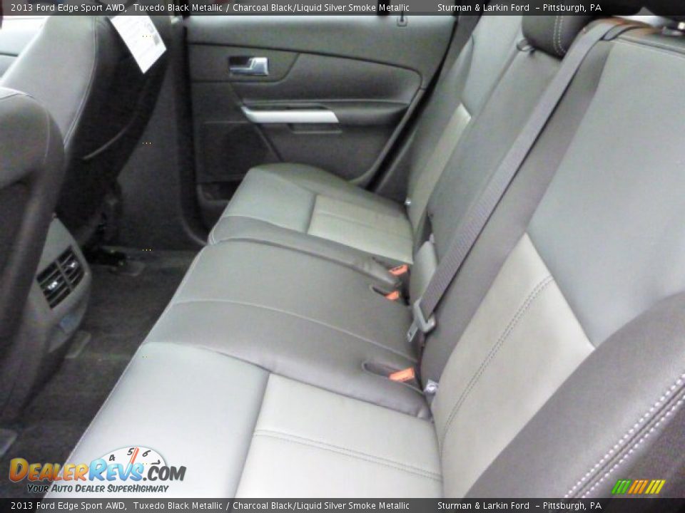 Rear Seat of 2013 Ford Edge Sport AWD Photo #9
