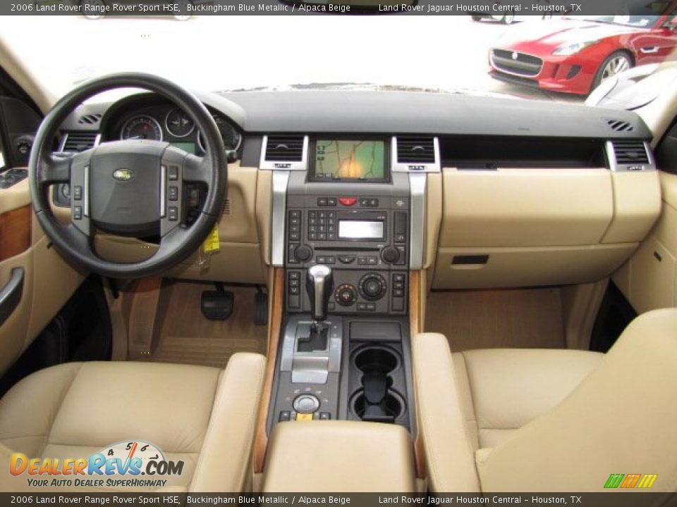 2006 Land Rover Range Rover Sport HSE Buckingham Blue Metallic / Alpaca Beige Photo #3