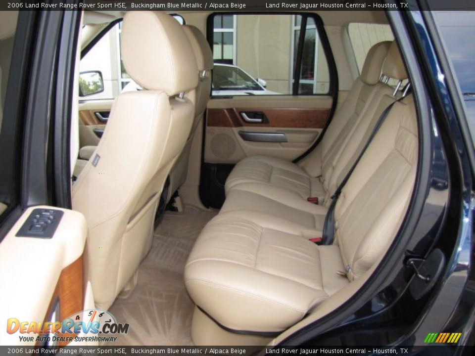 2006 Land Rover Range Rover Sport HSE Buckingham Blue Metallic / Alpaca Beige Photo #4