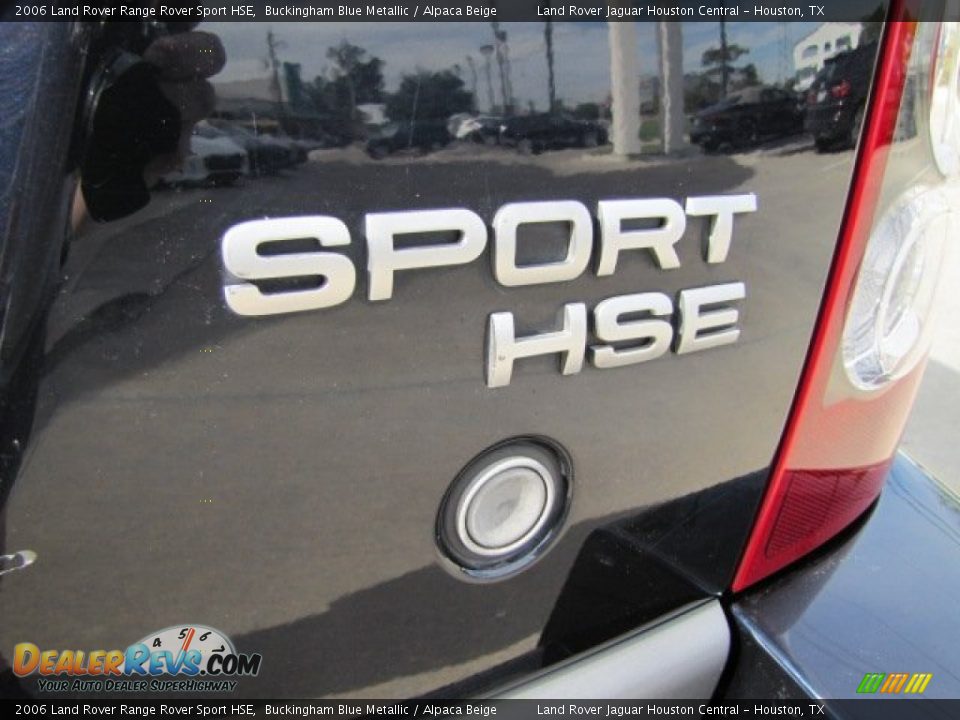 2006 Land Rover Range Rover Sport HSE Buckingham Blue Metallic / Alpaca Beige Photo #10