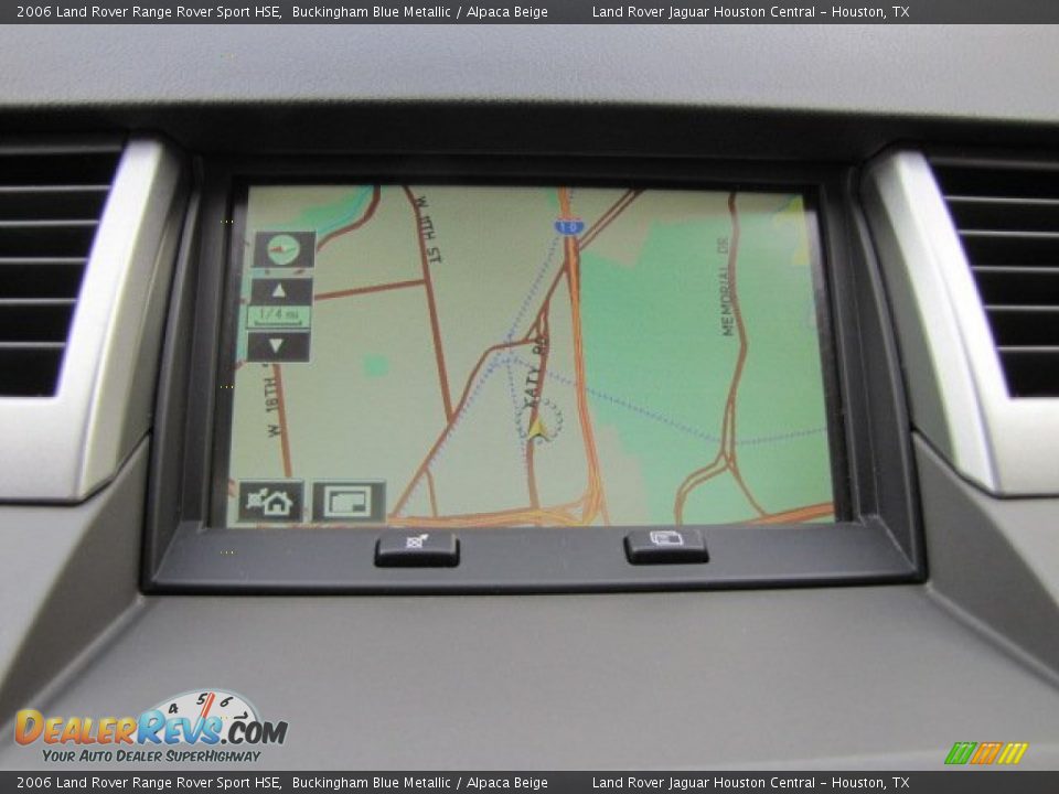 2006 Land Rover Range Rover Sport HSE Buckingham Blue Metallic / Alpaca Beige Photo #18