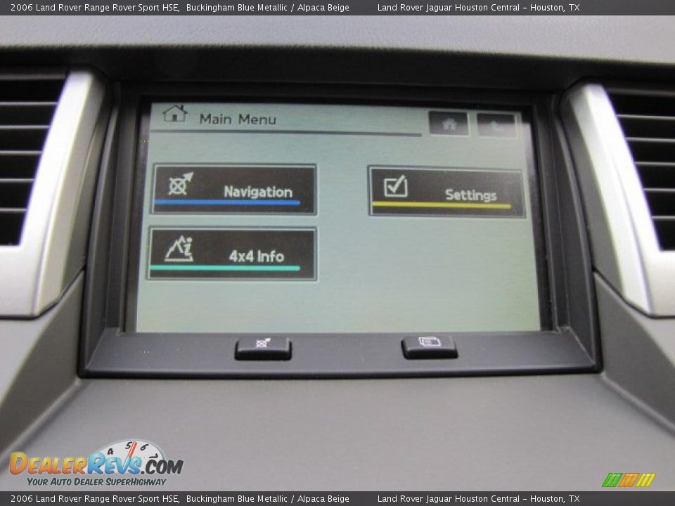 2006 Land Rover Range Rover Sport HSE Buckingham Blue Metallic / Alpaca Beige Photo #19