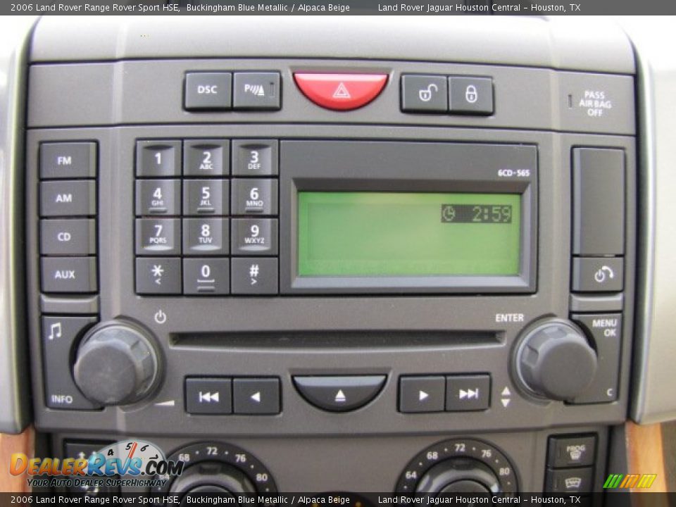 2006 Land Rover Range Rover Sport HSE Buckingham Blue Metallic / Alpaca Beige Photo #20