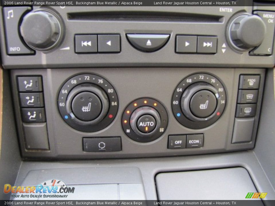 2006 Land Rover Range Rover Sport HSE Buckingham Blue Metallic / Alpaca Beige Photo #21
