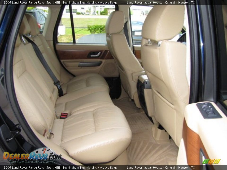 2006 Land Rover Range Rover Sport HSE Buckingham Blue Metallic / Alpaca Beige Photo #24