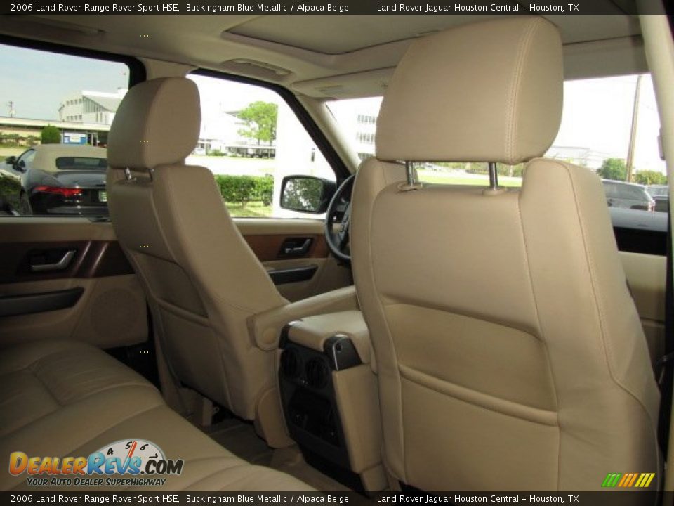 2006 Land Rover Range Rover Sport HSE Buckingham Blue Metallic / Alpaca Beige Photo #25