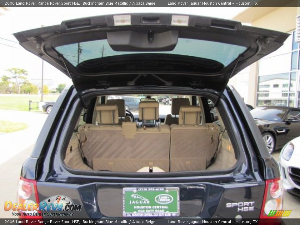 2006 Land Rover Range Rover Sport HSE Buckingham Blue Metallic / Alpaca Beige Photo #26