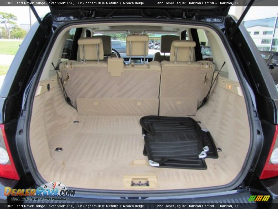 2006 Land Rover Range Rover Sport HSE Buckingham Blue Metallic / Alpaca Beige Photo #27