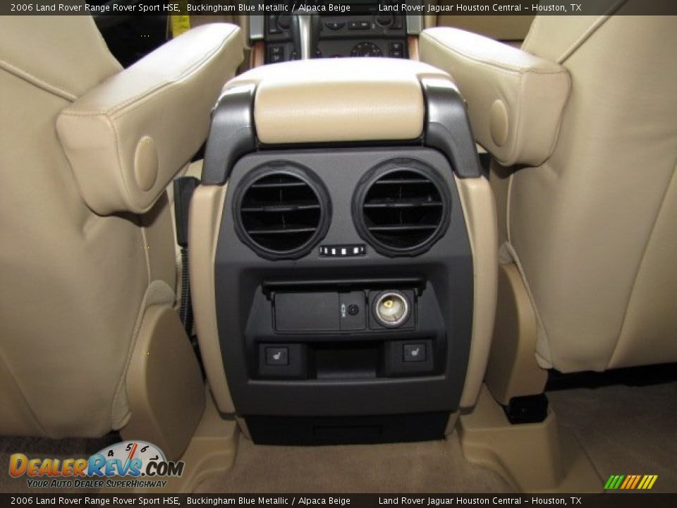 2006 Land Rover Range Rover Sport HSE Buckingham Blue Metallic / Alpaca Beige Photo #29