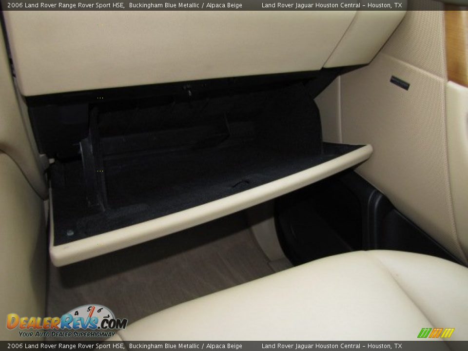 2006 Land Rover Range Rover Sport HSE Buckingham Blue Metallic / Alpaca Beige Photo #32