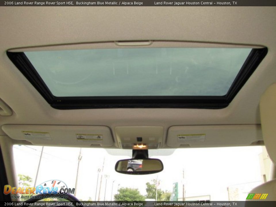 2006 Land Rover Range Rover Sport HSE Buckingham Blue Metallic / Alpaca Beige Photo #33