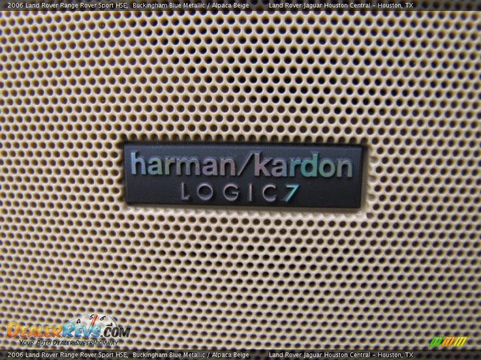2006 Land Rover Range Rover Sport HSE Buckingham Blue Metallic / Alpaca Beige Photo #34