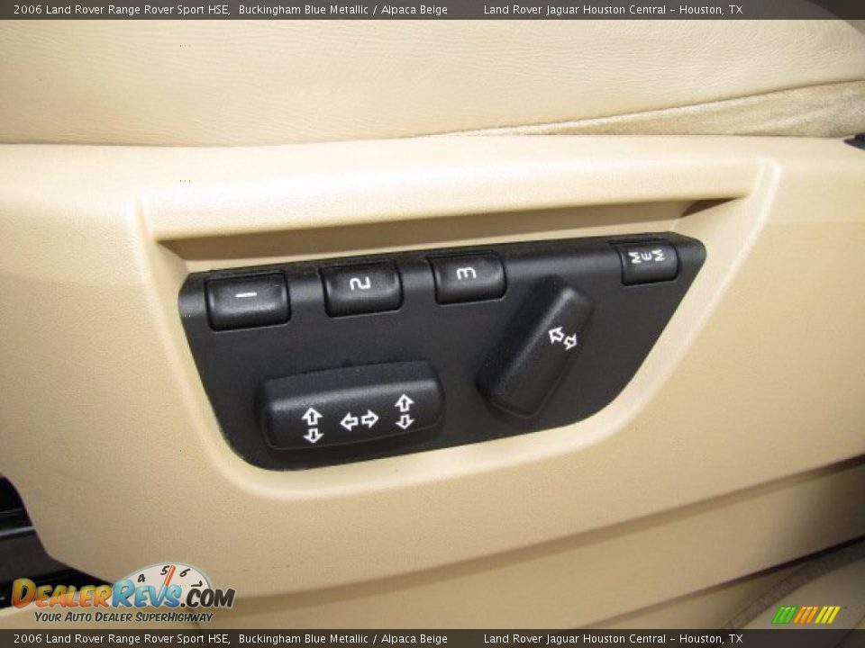 2006 Land Rover Range Rover Sport HSE Buckingham Blue Metallic / Alpaca Beige Photo #35